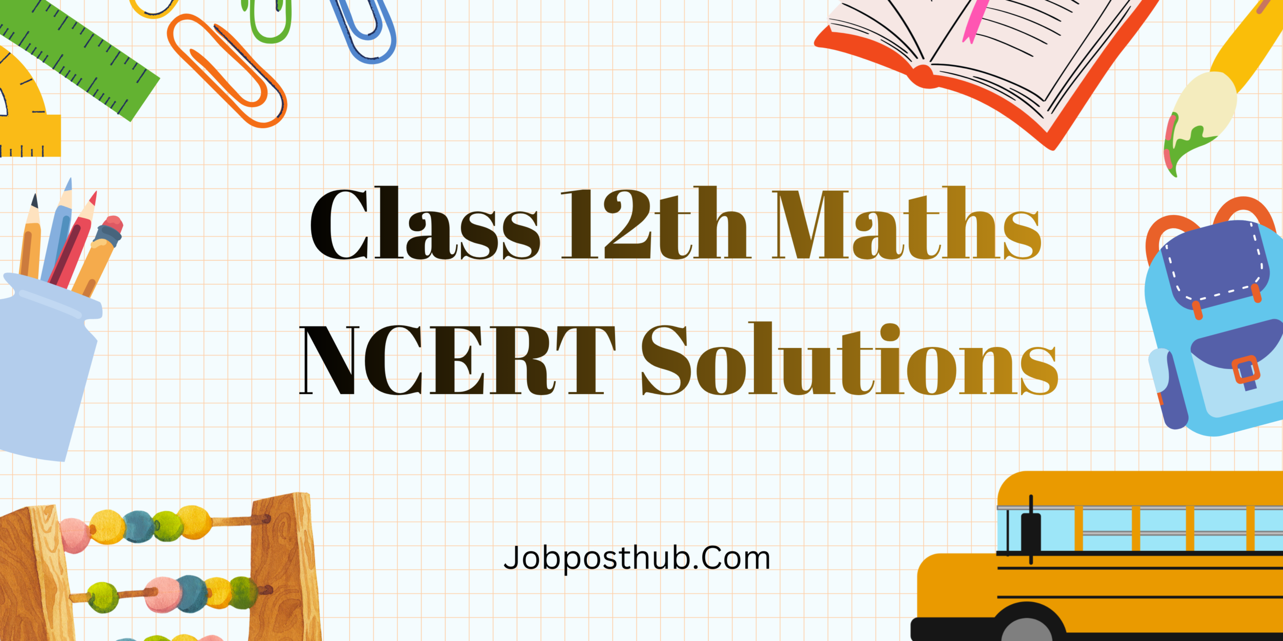 Class 12 Maths ncert Solutions