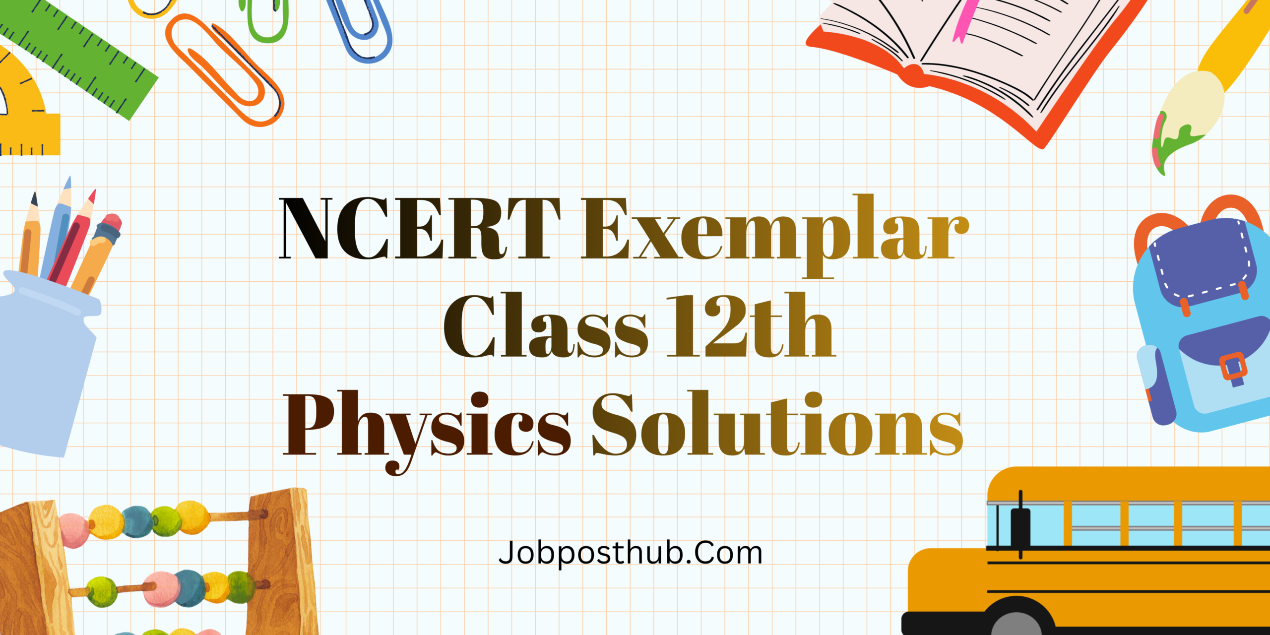 NCERT Exemplar Class 12 Physics Solutions