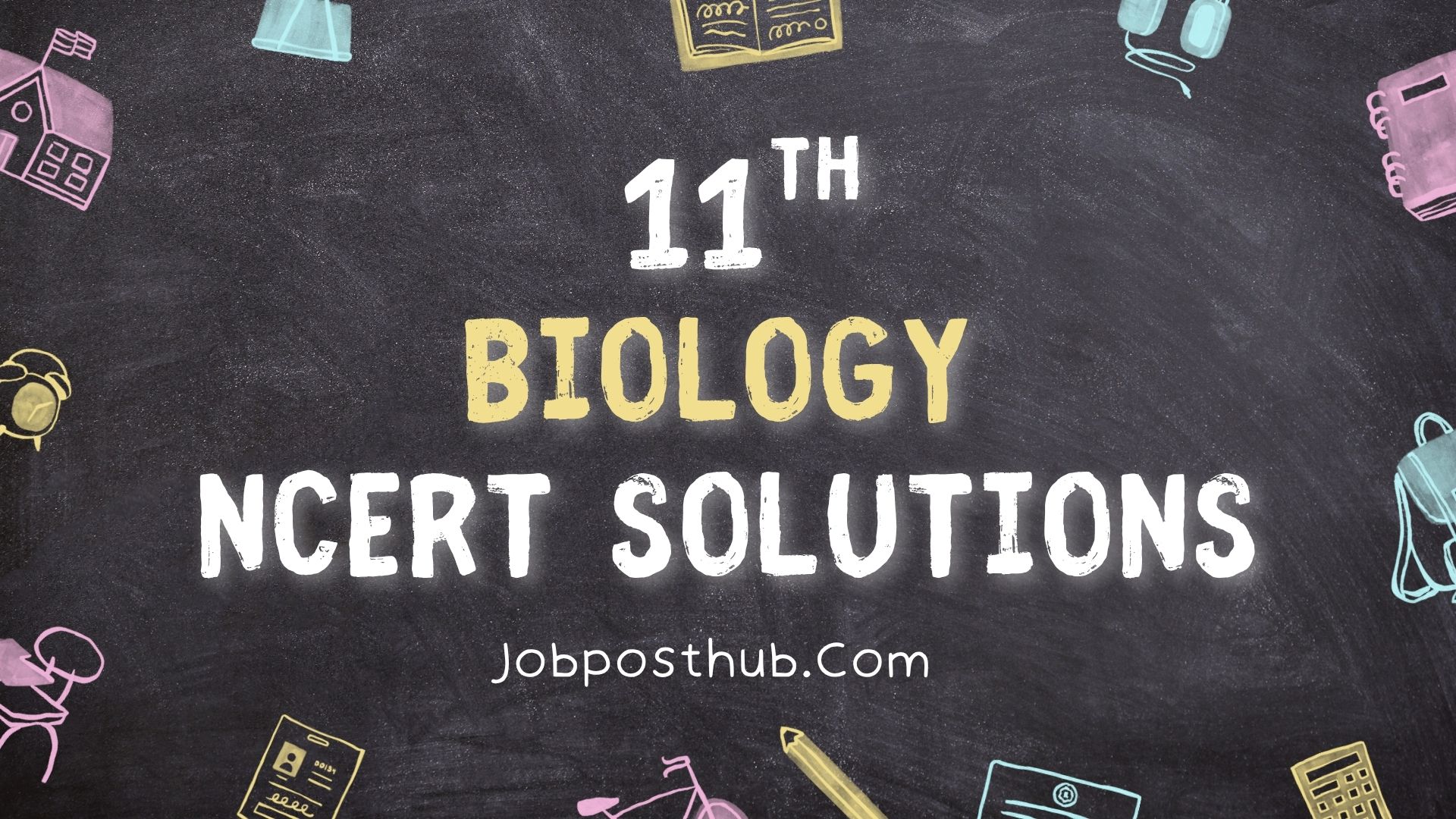 Class 11 Biology NCERT Solutions