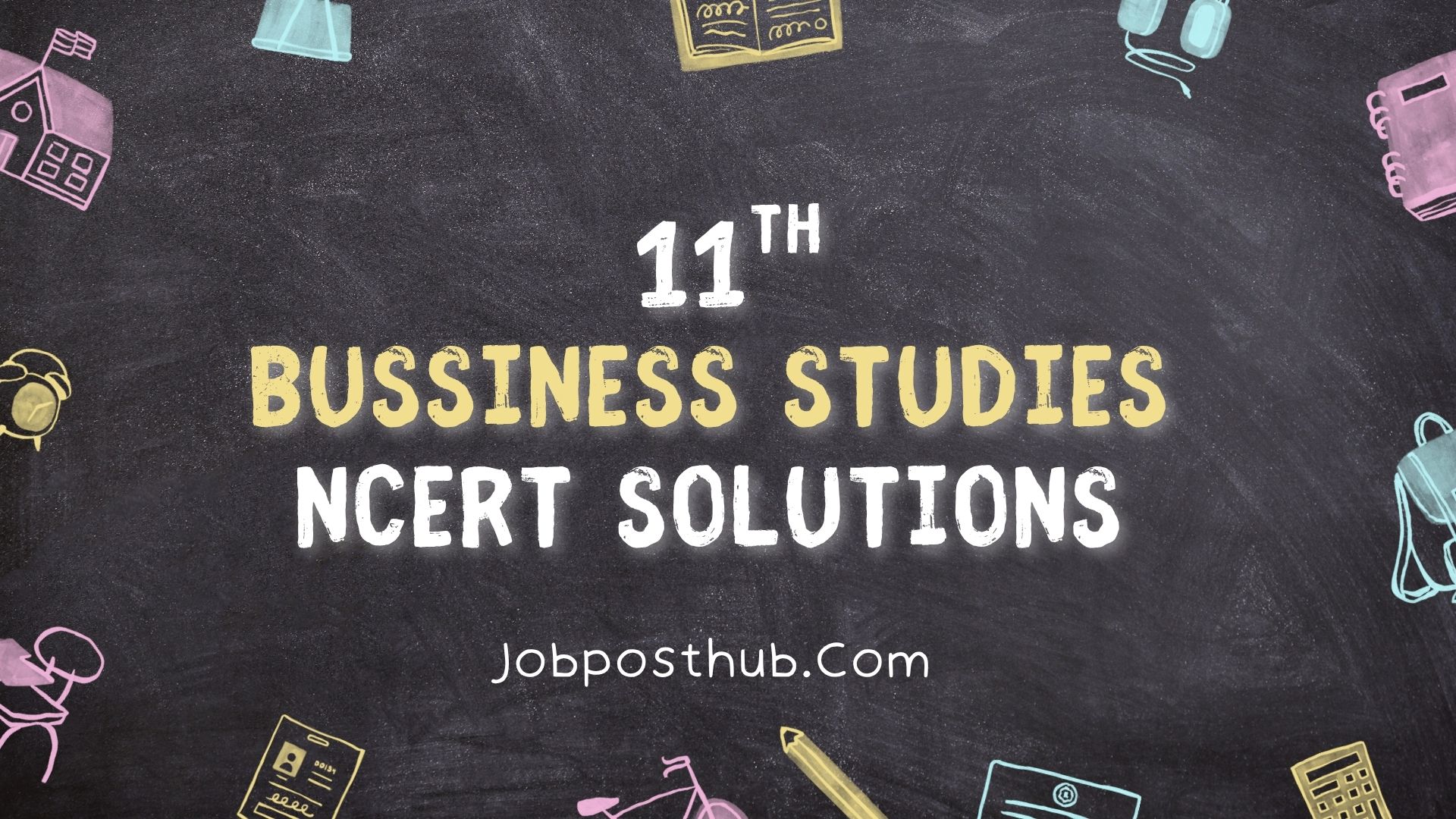 Class 11 Business Studies NCERT Solutions