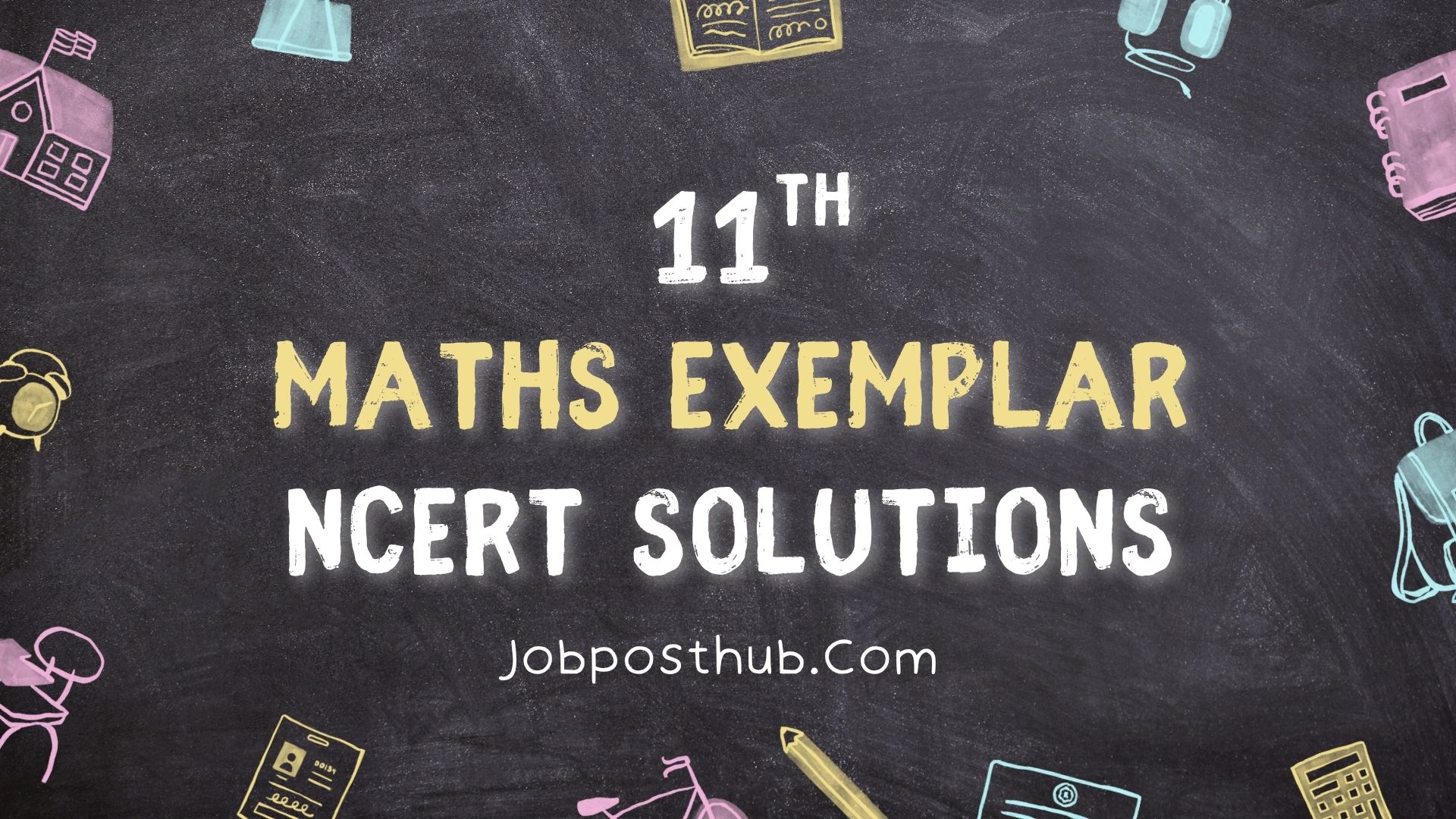 Class 11 Maths Exemplar NCERT Solutions